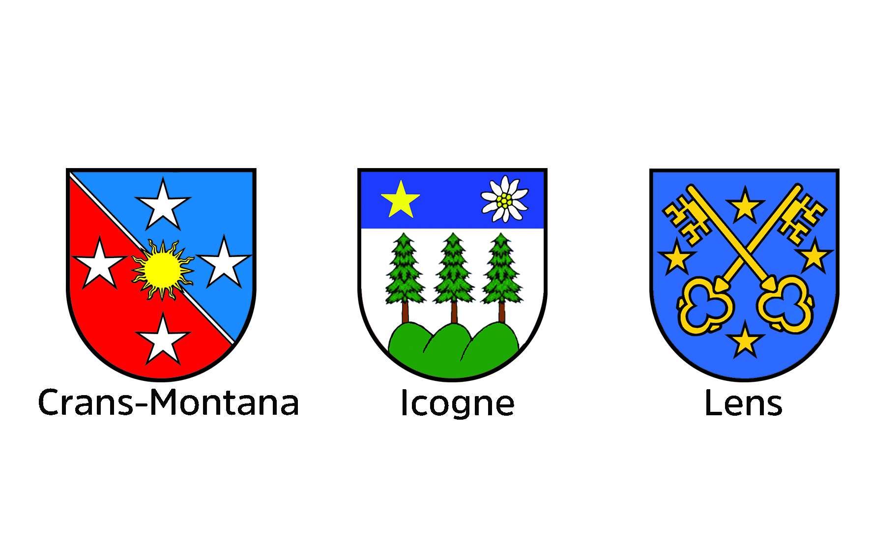Logo 3 communes du Haut-Plateau